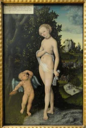 Venus en Cupido, de Honingdief